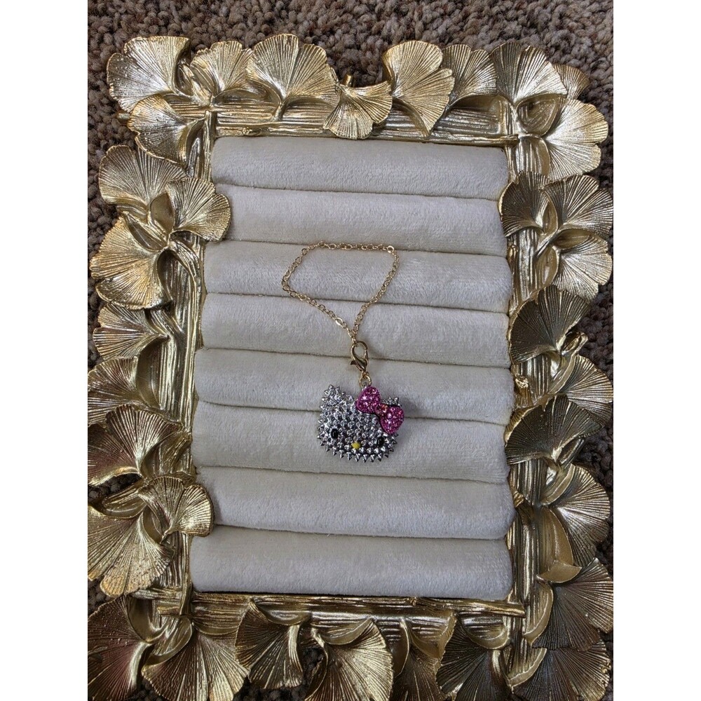 Sanrio Hello Kitty Silver Metal Pendant for a Necklace or used as a key chain